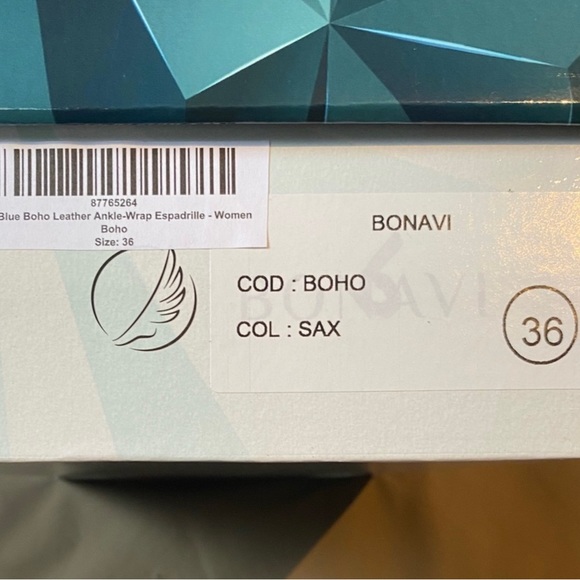 Bonavi Genuine Leather Espadrilles - Picture 4 of 4